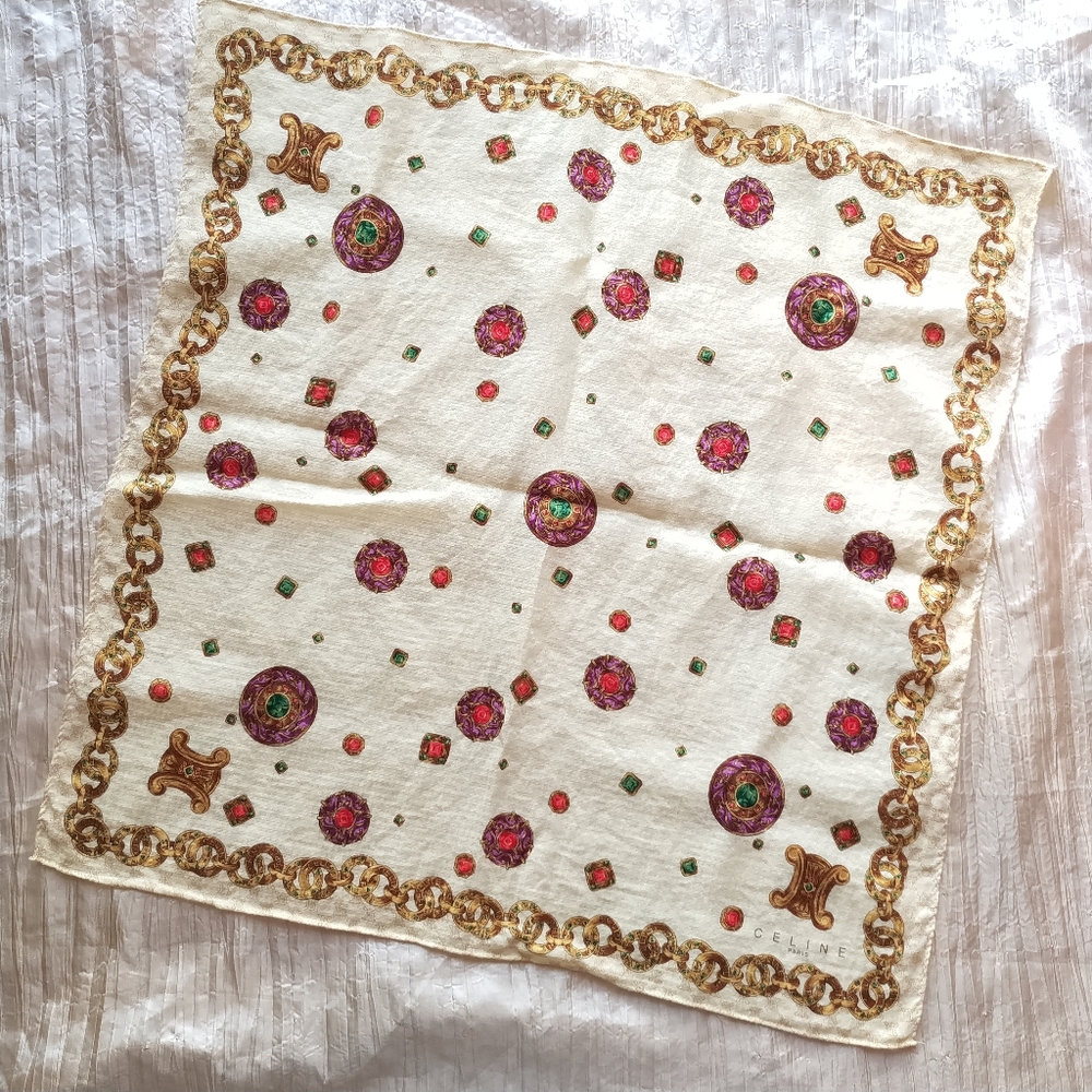 CELINE VINTAGE SCARF